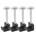 thumbnail image 2 of Truck Tool Box Mounting Kit, Truck Tool Box Tie Downs Perfect Fitment Heavy Duty Aluminum Rigid Fixation  for Cargo Management Systems, 2 of 7