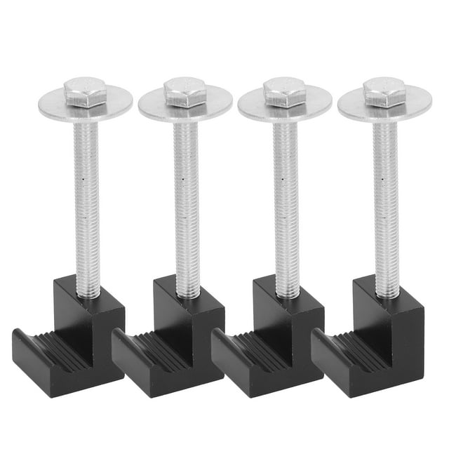 Truck Tool Box Mounting Kit,4Pcs/Set Pickup Truck Tool Tool Box Mount J Clamps Tool Box Mount J Hook Versatile Functionality