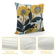 thumbnail image 4 of Shiartex  Flower Decorative Throw Pillow Covers Jacquard Pillowcase Soft Square Cushion Cozy Pillowcase for Couch Bedroom, 4 of 5