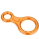 thumbnail image 4 of Rope Descender Rappel Ring Rock Climbing Rescue Gear (Naranja) 35Kn Figura 8 Word Advancent HA013469-00, 4 of 7