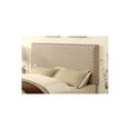 thumbnail image 2 of Benzara BM122788 Herstal Contemporary Headboard, Twin, Ivory, 2 of 2
