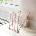 thumbnail image 3 of CIYISON Mini Folding Cloth Storage Rack Kitchen Countertop Dishcloth Drying Racks, 3 of 7