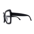 thumbnail image 4 of SA106 Super Oversize Granny Thick Plastic Ironic Eyeglasses Matte Black, 4 of 4