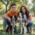 thumbnail image 3 of Dog Bandana 1 Pack,Brown Checkered Geometric and Floral Pattern Bandanas for Dogs,Cat Bandana,Small/ Large Dog Bandana 2 Size,Dog Bandanas, 3 of 6