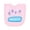 AD-Pink, variant on Inktastic Baby's First Eid Newborn Bib