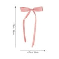 thumbnail image 2 of LEORX  2 Pcs Color Girls Bow Hairpin Lovely Attractive Accessory Child, 2 of 8