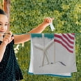 thumbnail image 2 of Starfish Sea Star Hand Towels 2 PCS, Summer American Flag Kitchen Towel Ultra Soft and Highly Absorbent,Decorative Fingertip Face Towel for Bathroom Hotel, 28.3"x14.4", 2 of 4