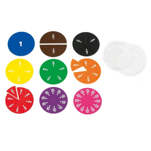 EDX EDUCATION FRACTION CIRCLES 19035