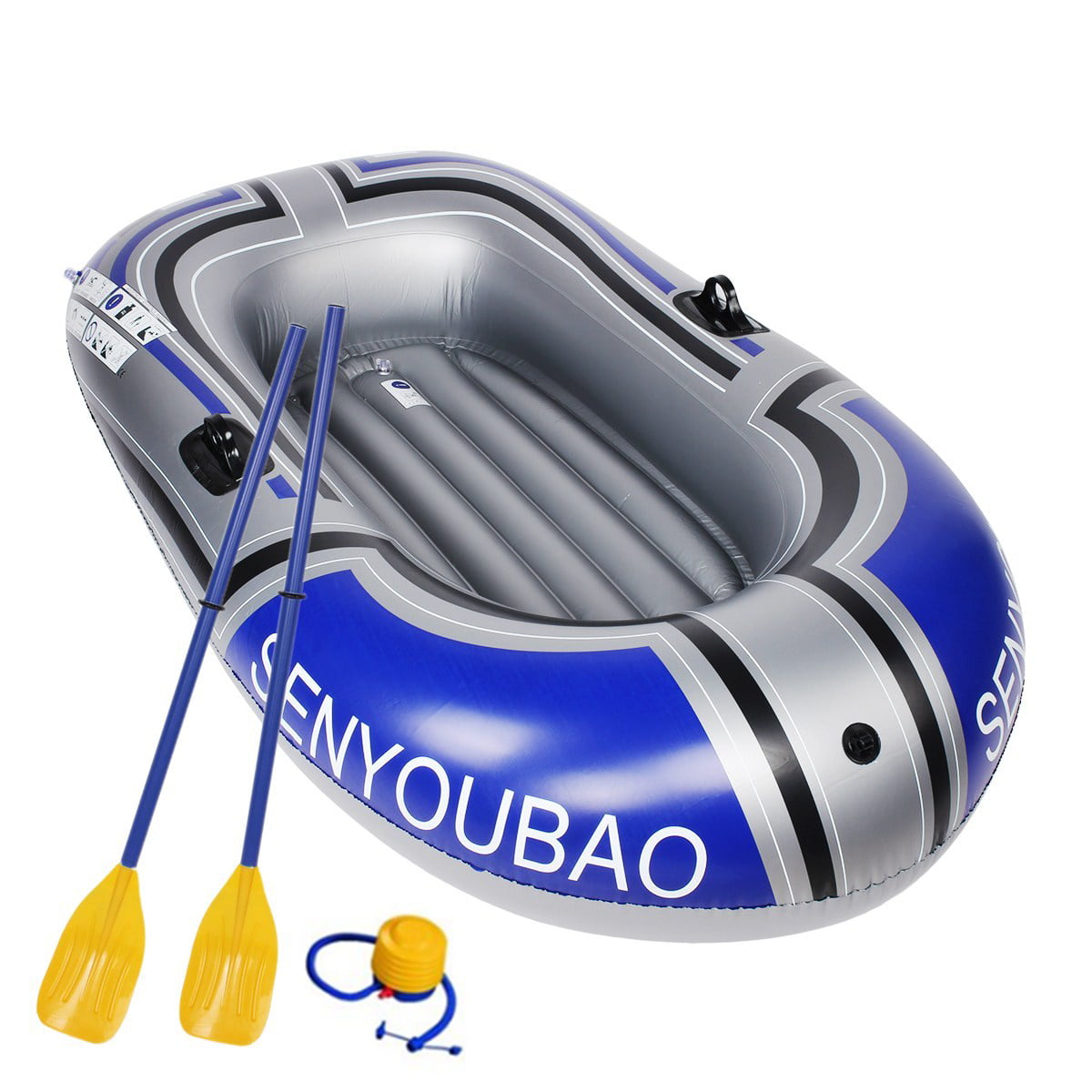 2 Person Inflatable Boat with Oars and Pump, Lebanon