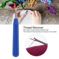 thumbnail image 4 of 12Pcs Seam Ripper Clothes Tag Remover Durable Stainless Handy Handles Thread Remover Sewing Crafting Embroidery Stitch Remover Tool, 4 of 9