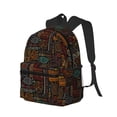 thumbnail image 2 of Lsque Polynesian Turtles Classic Casual Backpack - Large Capacity Water-Resistant Backpack for School, Work, Travel, and Outdoor Activities, 2 of 8