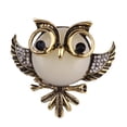 thumbnail image 1 of Broche de Bronce Sunnimix Búho Nad Pin Broche Insignia Decoración de Boda, 1 of 7
