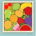 thumbnail image 1 of ZHAOCHENG Rompecabezas de madera para niños, rompecabezas de madera de frutas, rompecabezas entrelazado para bebés, rompecabezas 3D para bebés, juguetes educativos Montessori 2 3 4 años, rompecabezas,, 1 of 3