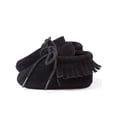 thumbnail image 2 of Lavaport Newborn Baby Boy Girl Moccasins Shoes Fringe Soft Soled Non-slip Footwear Crib Shoes PU Suede Leather First Walker Shoes, 2 of 5