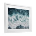 thumbnail image 3 of Stupell Industries Coastal Hazy Waters White Framed Print Under Glass design by Lazar Studio, 14 x 20, 3 of 10