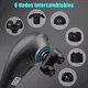 thumbnail image 3 of Masajeador Electrico Infrarrojo Para Cuerpo Completo Malubero Negro Masajeador Portatil, 3 of 5