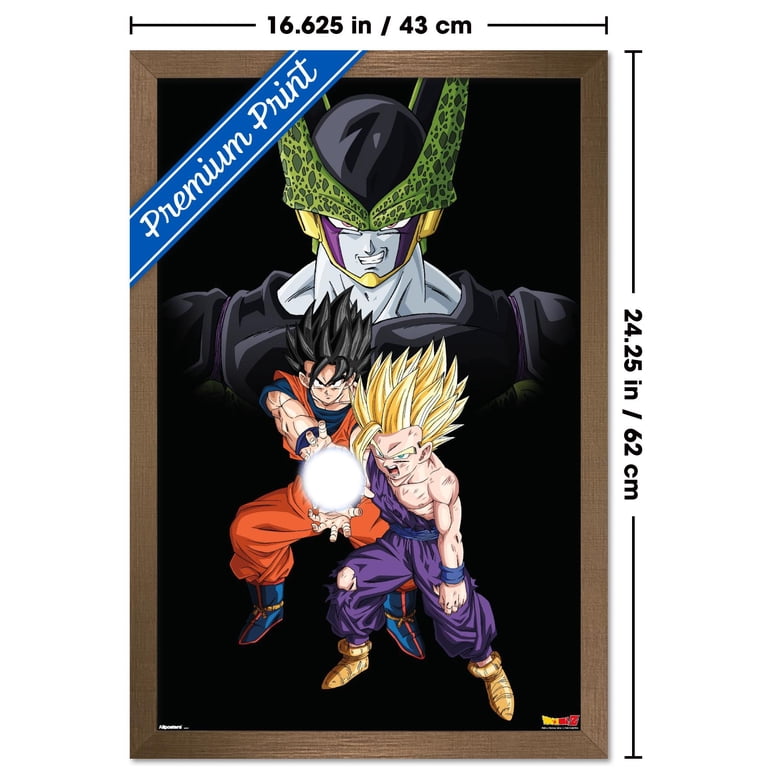 DRAGON BALL Z ポスター 7枚 Dragon Ball Z: Cell Saga - Group Wall Poster, 14.725