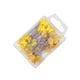 thumbnail image 4 of 80 alfileres rectos para coser, accesorios de costura para tejer, alfiler de posicionamiento portátil para acolchado, para confección de ropa y tela. amarillo, 4 of 8