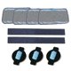 thumbnail image 2 of 11pcs/lot Robot Wheel Tire Mop Cloth Water Cap Replacment For Braava 320 381 380t 390 390t Mint, 2 of 5