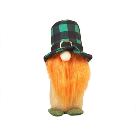 

Christmas Deal St. Patrick S Day Decoration Green Doll Ornament Doll