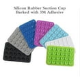thumbnail image 3 of Universal Adhesive Suction Cup Bracket Durable Silicone Suction Pad Cellphone Stand Mobile Phone Fixed Pad Silicone Rubber Sucker Pad RED, 3 of 8