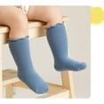 thumbnail image 5 of Baby Girls Socks Toddlers Ruffle Socks Girl's Frilly Dress Socks Baby Summer Mesh Socks Solid Crew Socks, 5 of 6