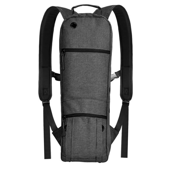 Oxygen Tank Backpack Size D, Portable Oxygen Backpack for D/M15 JD/M22 Cylinder Bag O2 Tank Carrier Holder for Travel (Black)