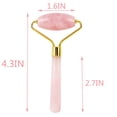 thumbnail image 7 of OITY Set of 4 Premium Quartz Face Rollers – Pink Massager for Face,Neck & Body,Anti-Aging,Reduces Puffiness & Wrinkles, 7 of 7