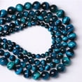 thumbnail image 3 of SUTENG 6mm Blue Tiger Eye Beads Natural Stone Gemstone Crystal Energy Stone Healing Power Spacer Loose Beads for Jewelry, 3 of 5