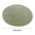 thumbnail image 5 of AuroraX Round Cozy Chair Cushions Comfort Non-Slip Thick Green Seat Cushion for Office and Desk Chair 9"x9" Relief Pad for Hip, 5 of 6