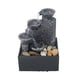 thumbnail image 1 of Adorno De Fuente Delicada Rocalla Decoración De Escritorio Adorno De Flujo De Agua De Plástico Alimentado Por Usb Agua De Manantial Decoración De Paisaje Para Pasillo Sala De Estar Casa De Té Hotel Guardurnaity HA013966-00, 1 of 5
