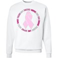 thumbnail image 2 of Inktastic Word Circle-breast Cancer Awareness Adult Sweatshirt, 2 of 4