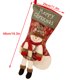 thumbnail image 4 of Cateissary 6 uds calcetines de Navidad de arpillera grandes calcetines de Navidad de yute bolsa de regalo de vacaciones adornos hogar chimenea decoración Kits de decoración para fiestas No.02 Cateissary HA000916-02B, 4 of 6