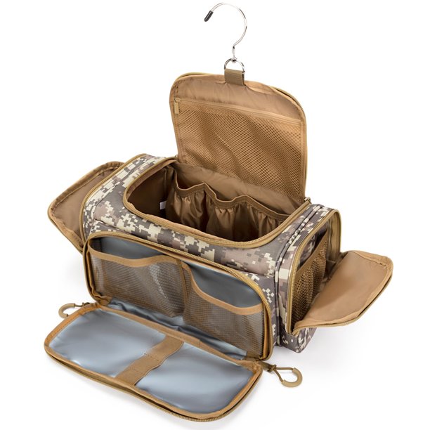 Neceser Prokva Tactical para hombre, colgante, color amarillo desierto