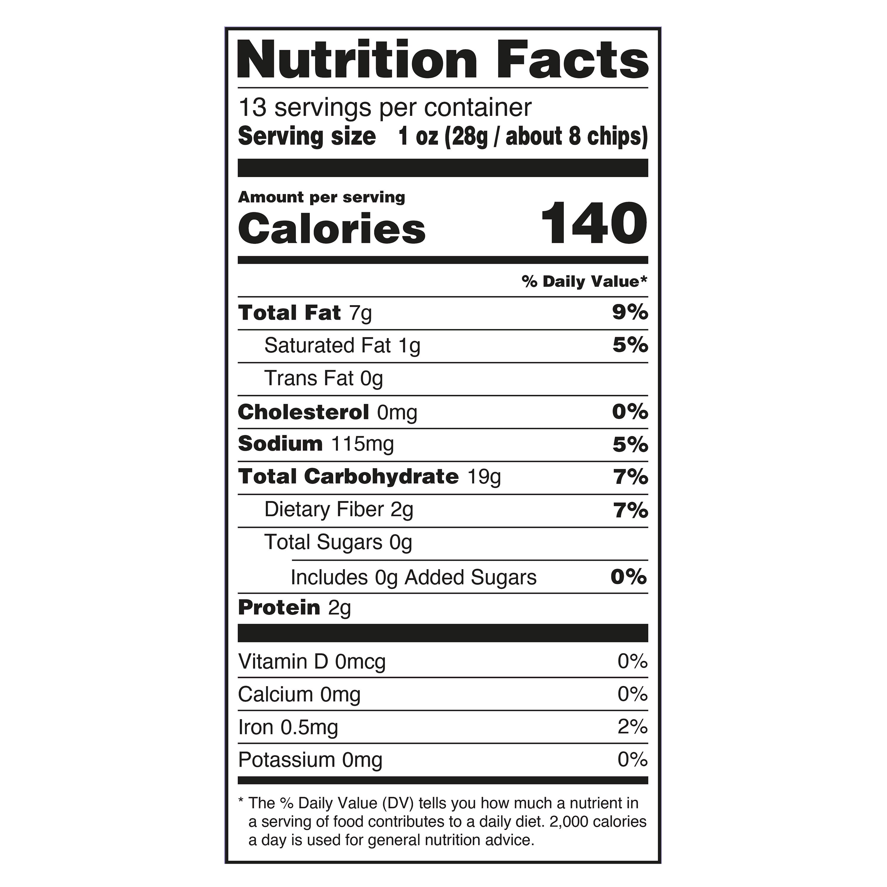 Great Value Thin and Crispy Cantina Style Tortilla Chips, 13 oz