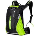 thumbnail image 3 of WEST BIKING 16L Lightweight Cycling Backpack - Waterproof, Reflective, Multi-Color Options for Outdoor, Travel & Biking - Ergonomic Design with Airflow System, Black-Green, 3 of 6