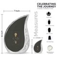 thumbnail image 2 of SUBSH Tarot Cremation Urns For Burial - Urn Keepsake For Human Ashes - Small Urn For Ashes - Combo 1 Large & 2 Small - Cremation Keepsake Urns For Human Ashes Adult - Cremation Urns For Ashes, 2 of 2