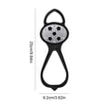 thumbnail image 3 of Crampones Hielo Nieve Garras 5 Dientes Sin Deslizamiento Ajustable para Actividades Al Aire Libre, 3 of 9