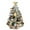 Brown, variant on YUNOVA 22 Inch Mini Christmas Tree with Lights, Snow Flocked Tabletop Decor - Ready to Use with 10FT LED String Lights & 14 Unique Ornaments for Home, Office, Apartment Holiday Decor​