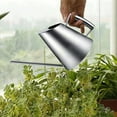 thumbnail image 4 of Stainless Steel Watering Can - 50oz (1500ml) Retro Design with Long Spout for Indoor/Outdoor - Rust-Resistant Metal Watering Pot for Gardens, Flowers & Succulents, 4 of 7