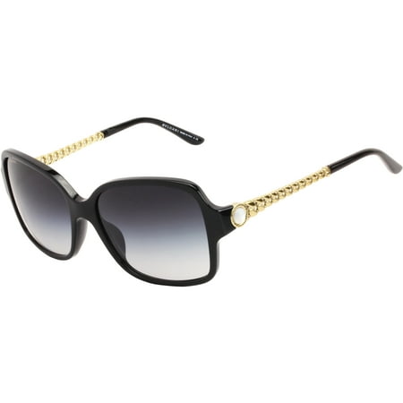 Black Havana Sunglasses - Bvlgari BV8125H 501/8G Women's Butterfly Sunglasses