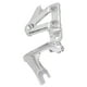 thumbnail image 4 of Par de soportes de montaje para faros delanteros aptos para Honda Hornet 900 CB900 919 CB400 VTEC 1 2 3 4Plata, 4 of 5