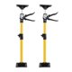 thumbnail image 1 of 2 Juegos De Gatos De Gabinete, Poste De Soporte Telescópico De Metal Para Instalación De Armarios De Baño, 50-115 Cm, ​​Amarillo, 1 of 7