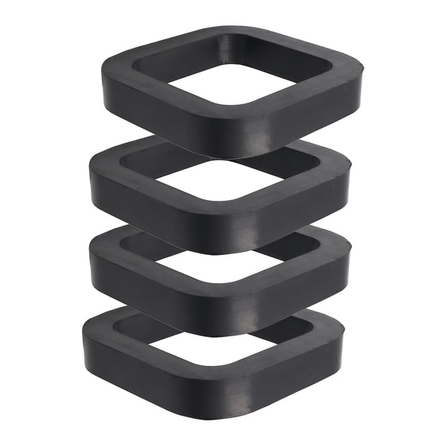Almohadillas silenciadoras de receptor de de remolque de 2 pulgadas, para soportes de bola ajustables, remolque que proporciona amortiguación , 4 PIEZAS DYNWAVEMX Almohadilla receptora de enganche