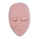thumbnail image 2 of Cabeza de Maniquí de Pestañas, Cabeza de Maniquí de Maquillaje, Modelo de Entrenamiento Realista, Marco de Cabeza Femenina para Accesorios de Peluquer Rosa, 2 of 8