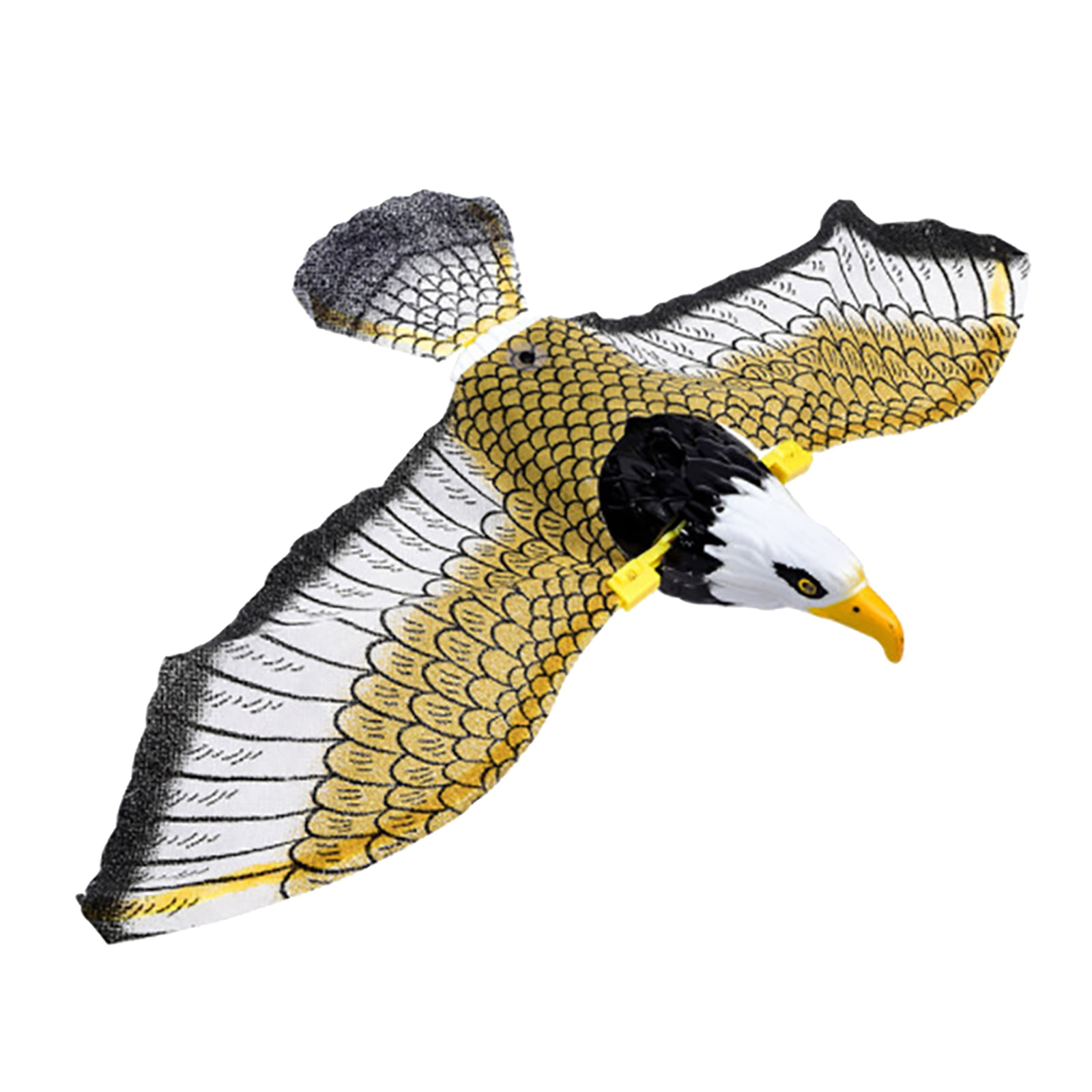Protective Luminous Hanging Flying Hawk Bird Scare Kite w/ Music Decoy ...