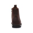 thumbnail image 5 of Polar Fox Knoxville MPX806068 Mens Casual Work Laced Classic Motorcycle Combat Zipper Boots, in Bourbon Dark Brown, Men's Size 12, 5 of 8
