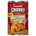 thumbnail image 3 of Campbell's Chunky Soup Sausage Minestrone 18.8 oz (Pack of 16), 3 of 6