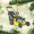 thumbnail image 5 of Custom Lawn Mowers Christmas Ornaments 2025 Custom Lawn Mowers Ornaments Farmhouse Lawn Mowers Driver Gifts Riding Mowers with Xmas Light Acrylic Ornament 2025 (LM12) - 3116 (Green), 5 of 7
