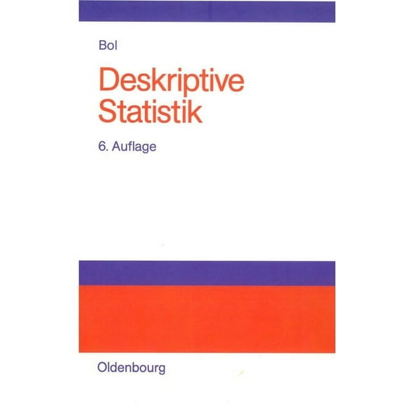 Deskriptive Statistik, (Paperback)